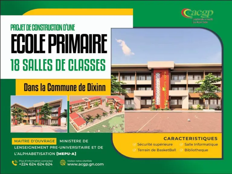 Colonel Doumbouya annoncé à la cérémonie de lancement de travaux sur le site de l&rsquo;ancienne résidence de CDD