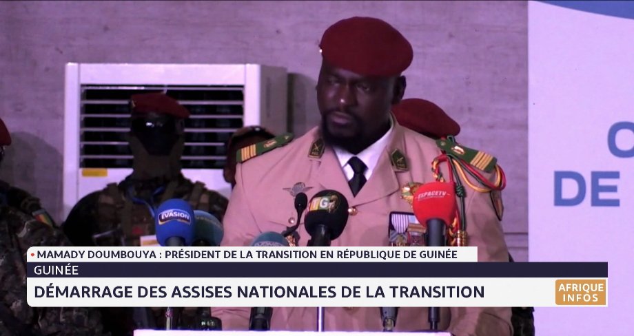 Doumbouya met en place « un cadre de concertation inclusif ».