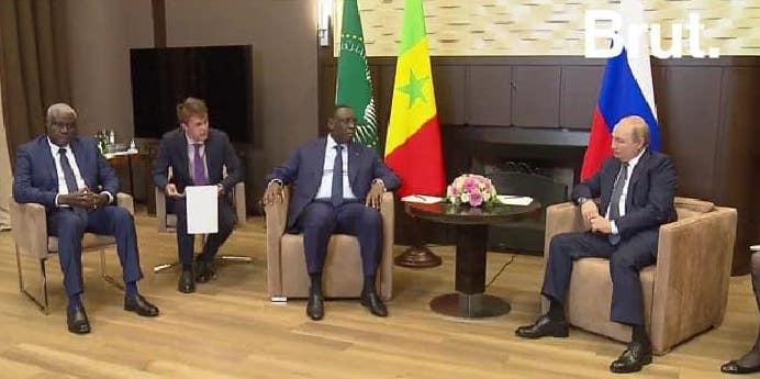 Macky Sall a dit à Poutine de « prendre conscience » que les pays africains sont « victimes » du conflit