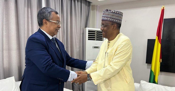 Mahamat Saleh ANNADIF a rencontré Mohamed Beavogui