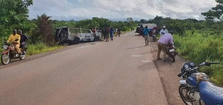 Grave accident à Kouroussa : 14 morts, des blessés et l&rsquo;un des chauffeurs était alcoolisé.