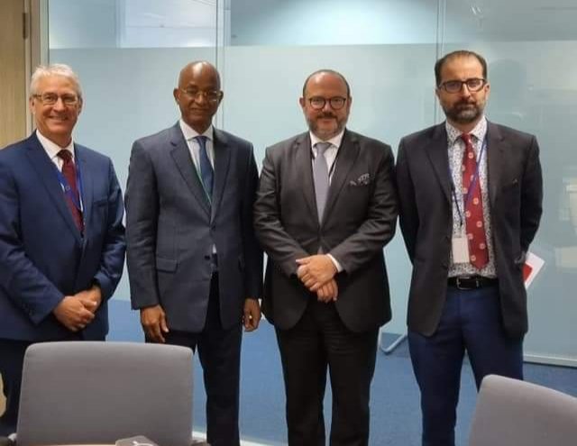 Cellou Dalein Diallo reçu par des responsables Afrique de l&rsquo;Union européenne à Bruxelles