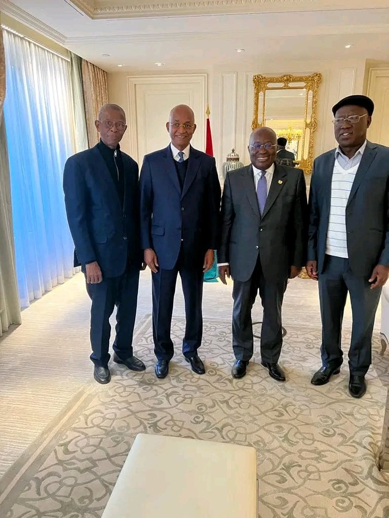 Cellou Dalein Diallo a rencontré aujourd&rsquo;hui à Paris le Président du Ghana.