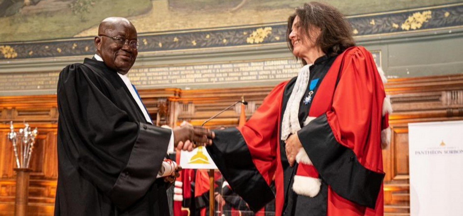 Le Francophone Akufo-Addo honoré par l’Université Paris Sorbonne