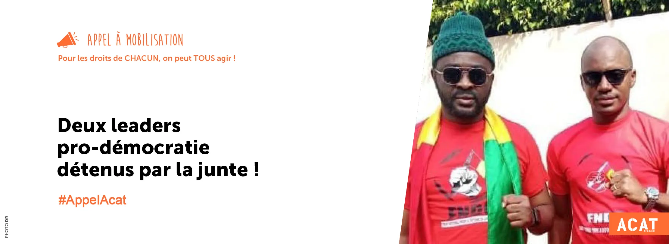 Guinée : assassinat de manifestants pacifiques et détention de deux défenseurs des droits humains »