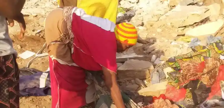 Déguerpissement à Camayenne : là où habitait l’ex-Premier ministre Ahmed Tidiane Souaré aussi rasé !