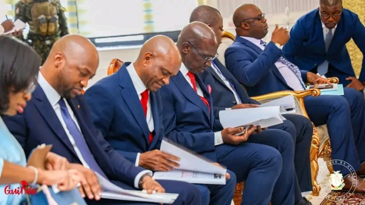 Les ministres guinéens amenés à signer des contrats de performance