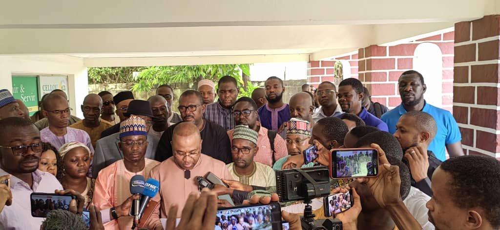Abdoul Sacko du FFSG et Dr. Zoutomou de l&rsquo;ANAD expliquent les raisons du report