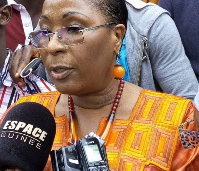 Makalé Traoré et d&rsquo;autres femmes ont apporté leur soutien au CNDD et nié les viols