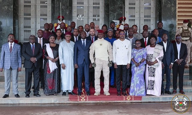 Burkina: le conseil de Paix et de Sécurité de l’UA échange avec le Chef de l’Etat