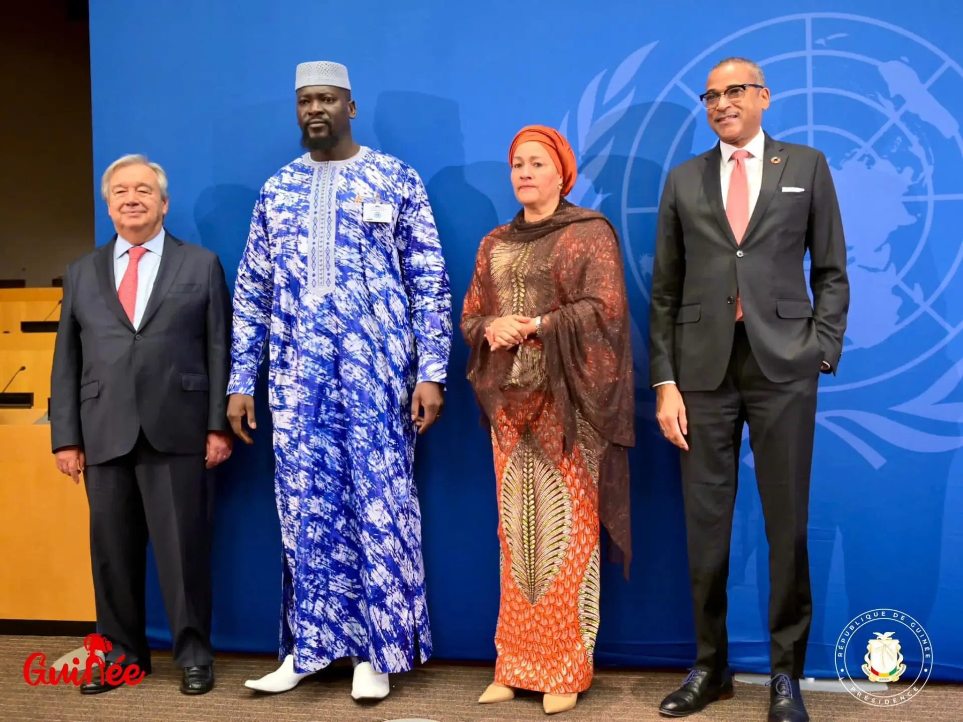 Doumbouya a assisté à l&rsquo;ouverture de la 78 ème assemblée de l&rsquo;ONU, mais…