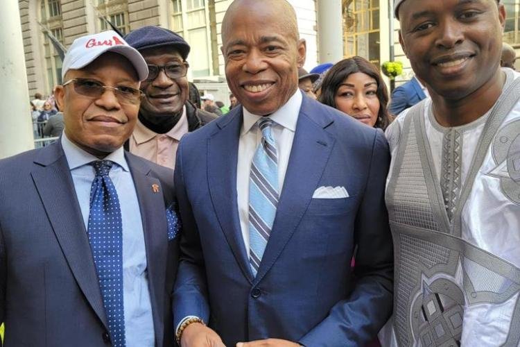 Diaspora guinéenne aux Etats-Unis : La Guinée à l&rsquo;honneur avec son tricolore sur les hauteurs de New-York
