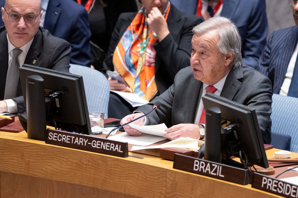 Conflit Israël-Hamas : aucun belligérant « n’est au-dessus du droit international », rappelle Guterres