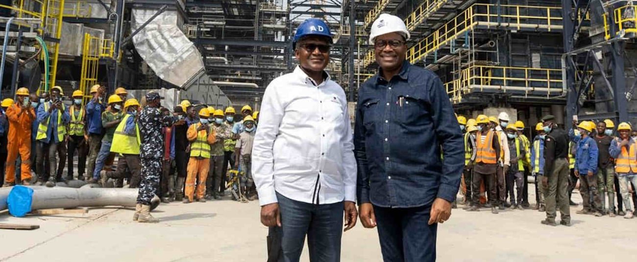 Nigeria : première livraison de pétrole brut à la raffinerie Dangoté