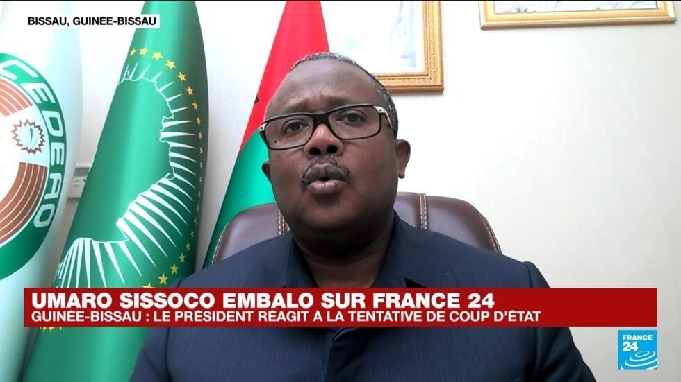 Exclusif : le président de Guinée-Bissau Umaro Sissoco Embalo réagit à la « tentative de coup d’État »