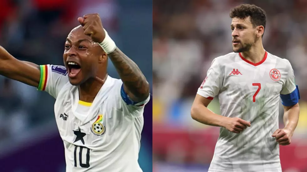 CAN 2024: le Ghanéen Ayew et le Tunisien Msakni vers une huitième participation record