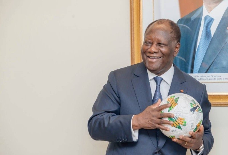 Victoire des Éléphants pour les 1/4 de finale : Le Président Ouattara en joie