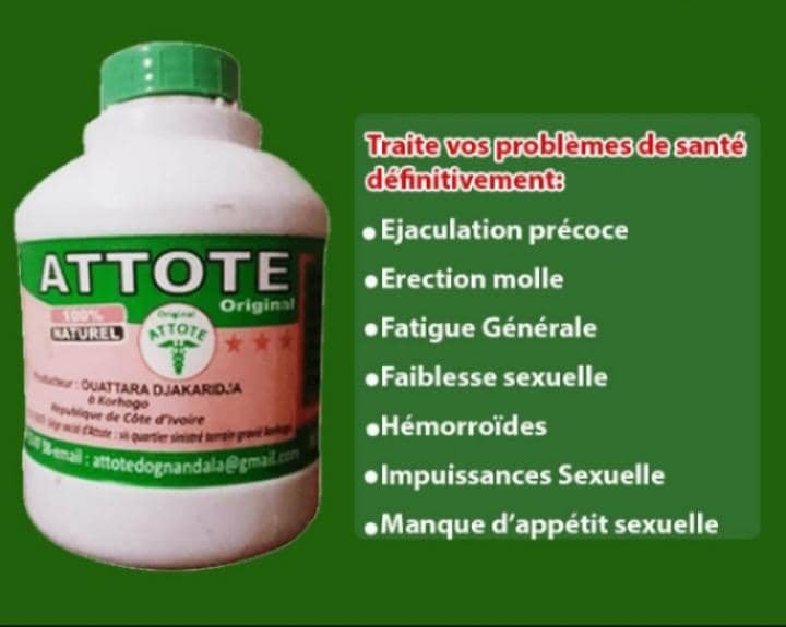 Côte d’Ivoire: suspension de la commercialisation des aphrodisiaques «Attoté» et «La paix Cognons-mousso-yako»