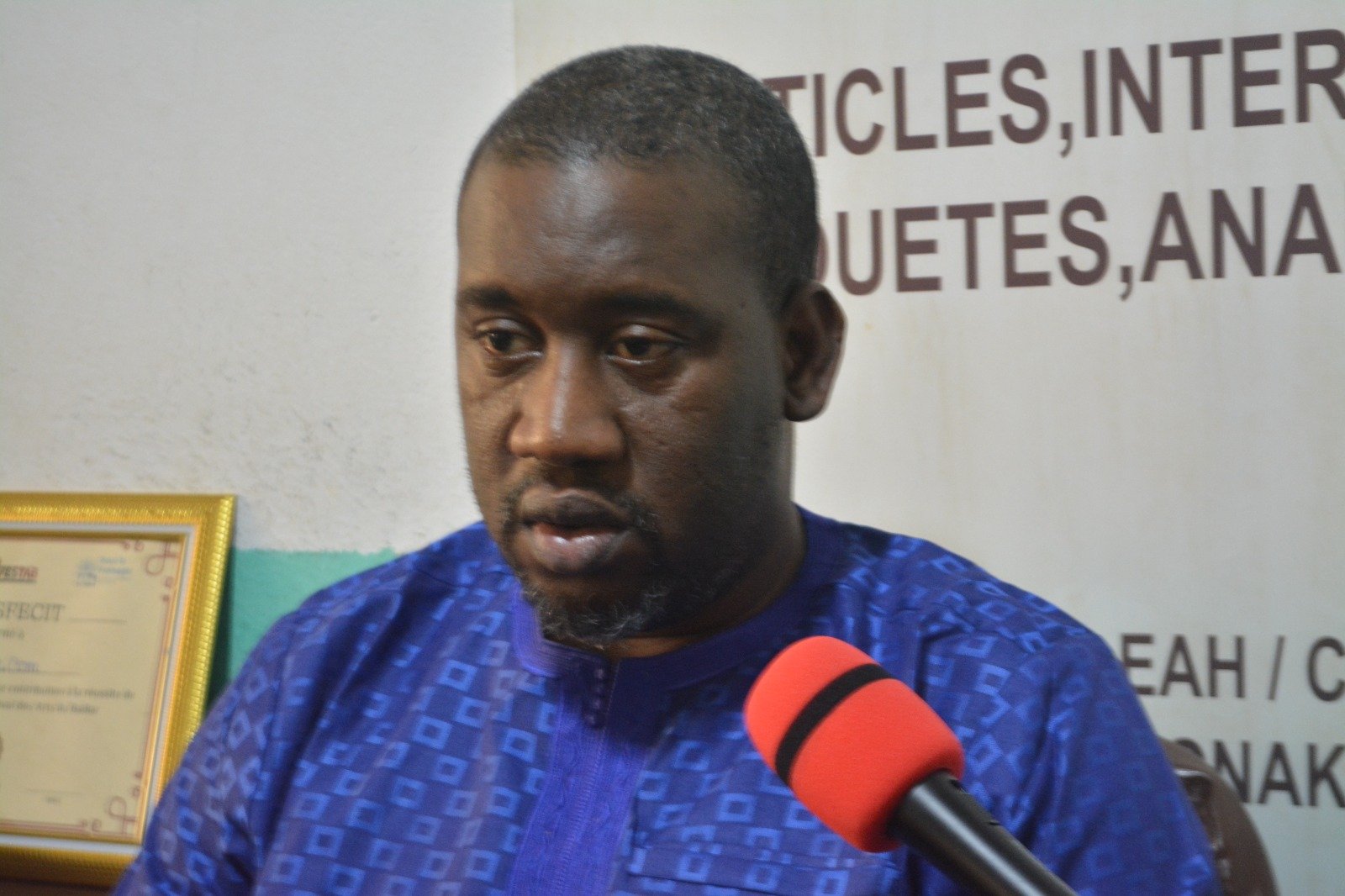 Aliou Bah écrit au président et aux membres du CNT