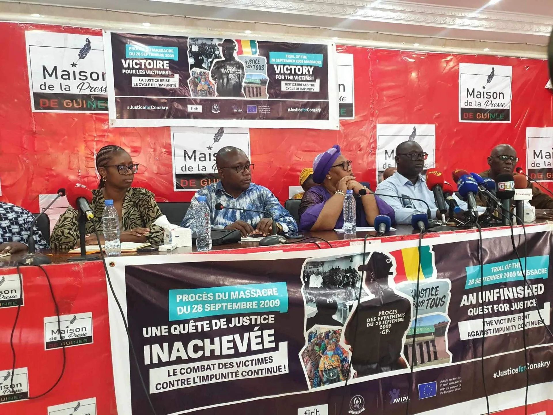 15 ans après le massacre du 28 septembre, les victimes demandent indemnisation et achèvement du procès