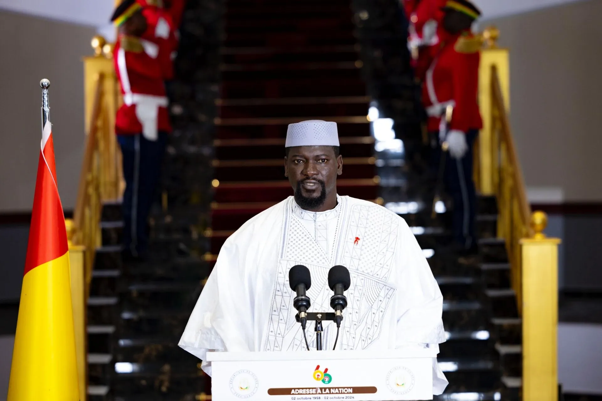 Mamadi Doumbouya : Un discours marquant une possible non-candidature à la présidentielle