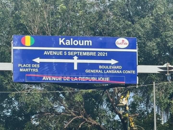 Dénomination des rues de Kaloum: Ne trompons pas le Président de la Transition