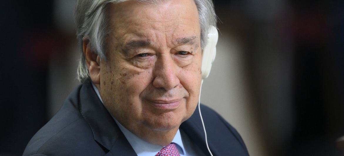 Le chef de l&rsquo;ONU déclare au Président Poutine que l&rsquo;invasion russe de l&rsquo;Ukraine viole la Charte de l&rsquo;ONU