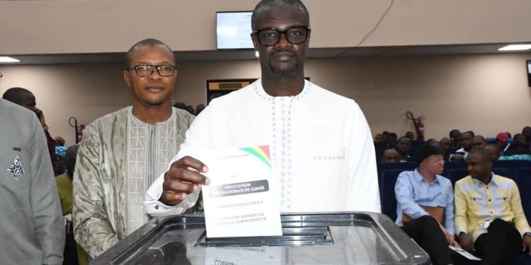 Élu président du Conseil d’Administration de l’AMG, Ibrahima Sory 2 Tounkara parle : “un magistrat qui renonce à l’éthique affaiblit toute la justice” (Discours)