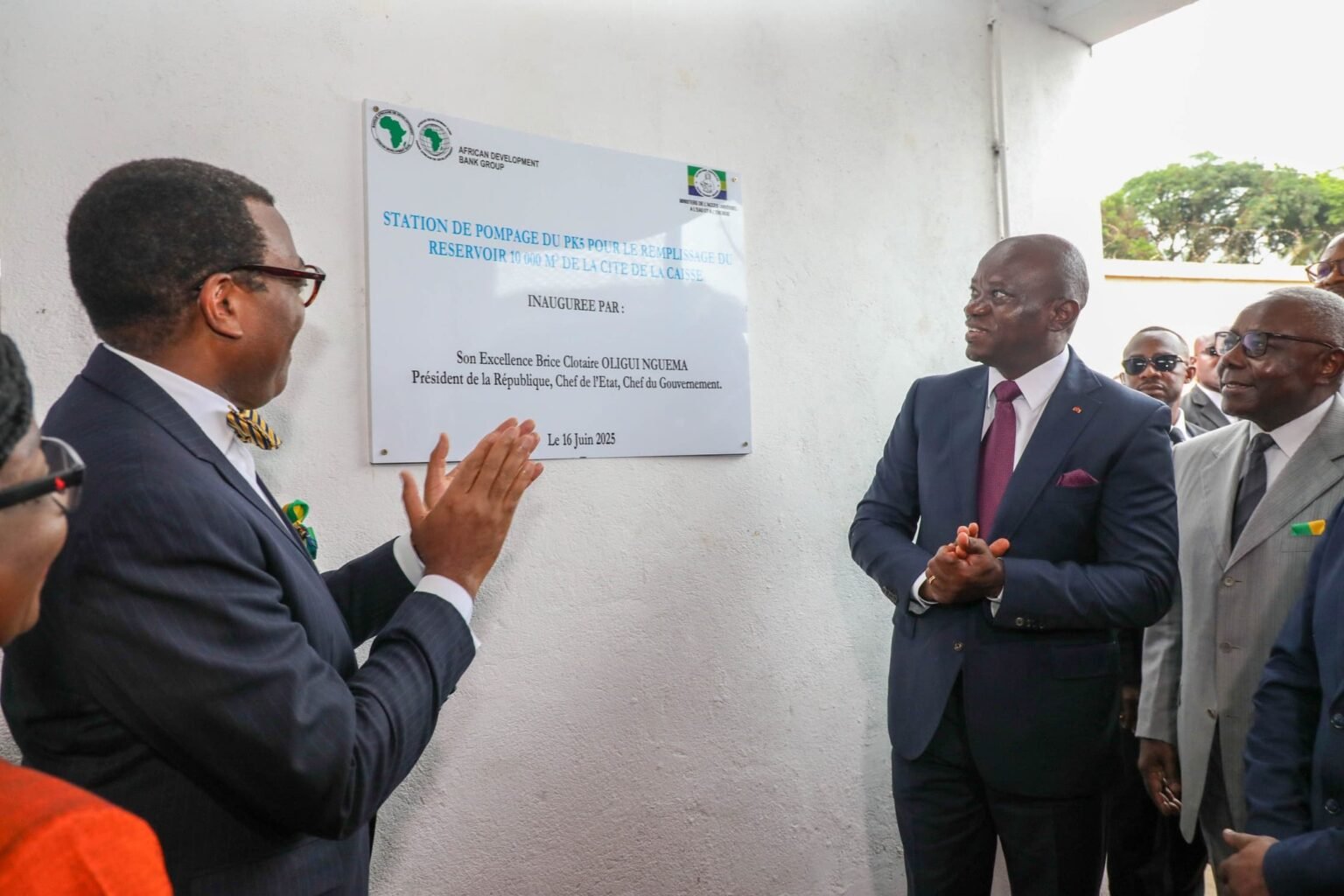 Libreville : Oligui Nguema inaugure une nouvelle station d’eau potable au PK5