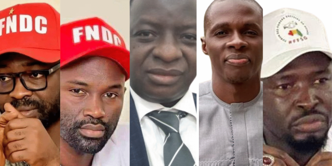 Guinée : enlèvement, disparition forcée et torture à l’encontre du DDH Abdoul Sacko, et disparition forcée prolongée des DDH Oumar Sylla et Mamadou Billo Bah (communication conjointe)