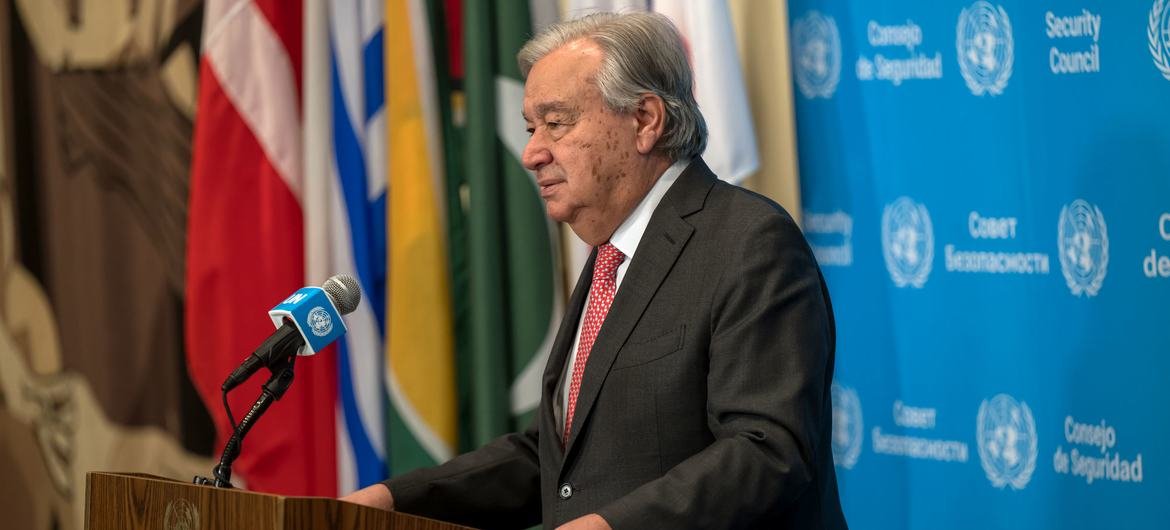 Guterres aux dirigeants mondiaux : en 2026, « choisissez l’humain et la planète »