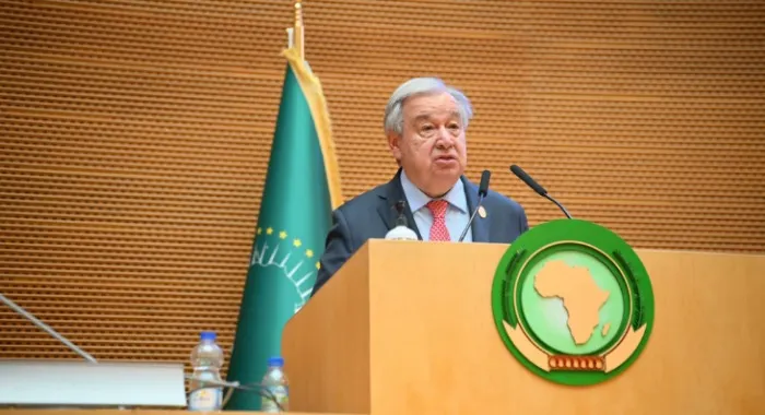 Sommet de l’UA : Antonio Guterres plaide pour une réforme du système financier international