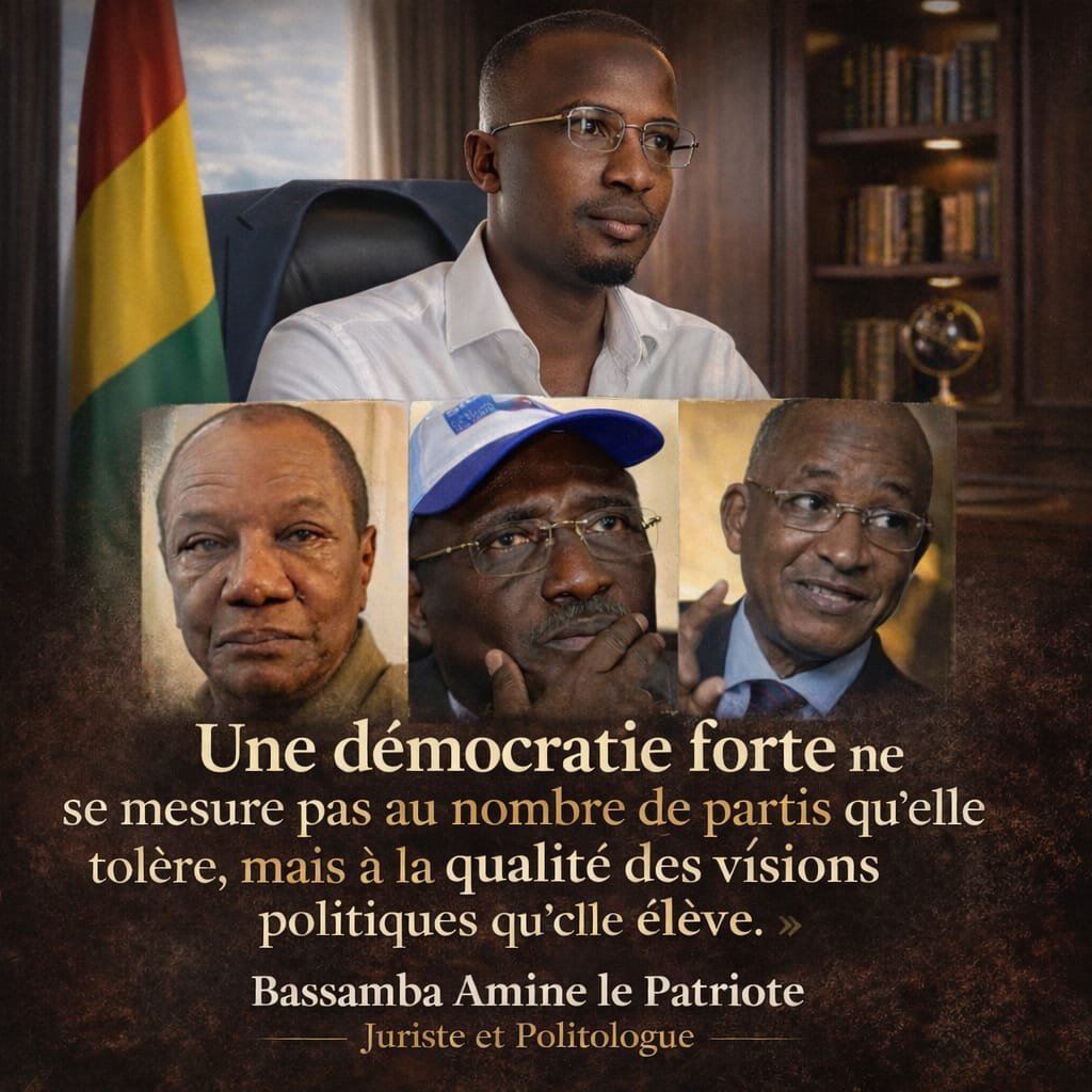 Dissolution de 40 partis politiques en Guinée : la vérité derrière le masque (Analyse politique de Bassamba Amine)