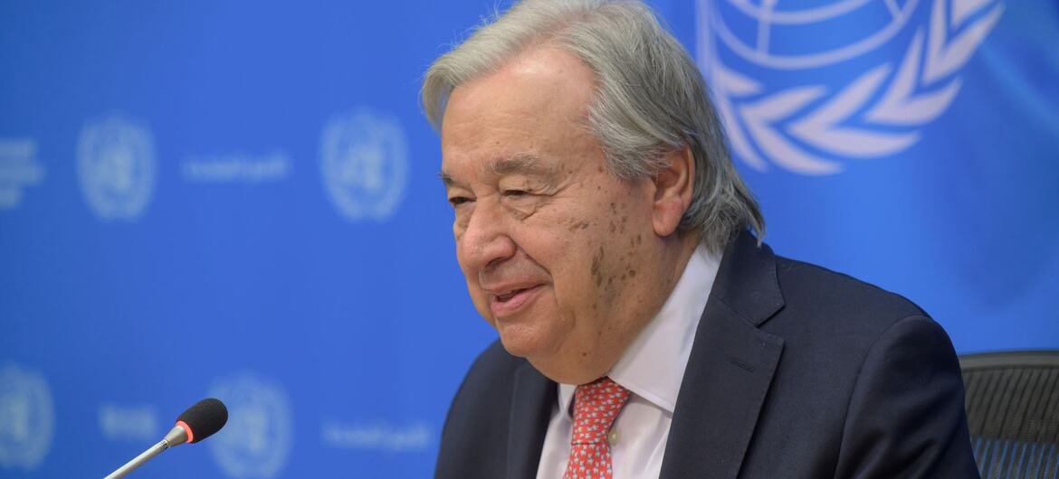 IA, guerres, climat : Guterres appelle le monde à ne pas baisser la garde