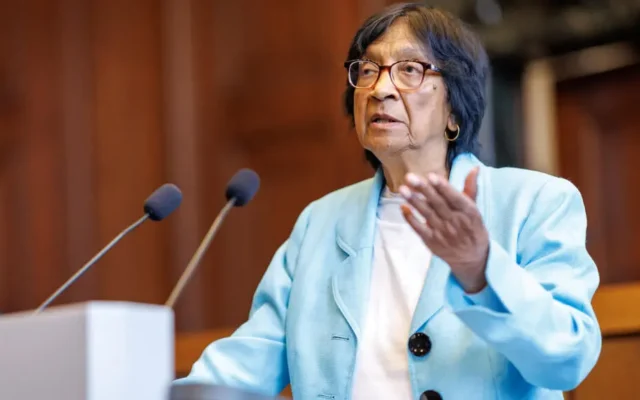 Navi Pillay, Prix Nobel de la paix: l&rsquo;accusation de génocide contre Israël «repose sur des faits»
